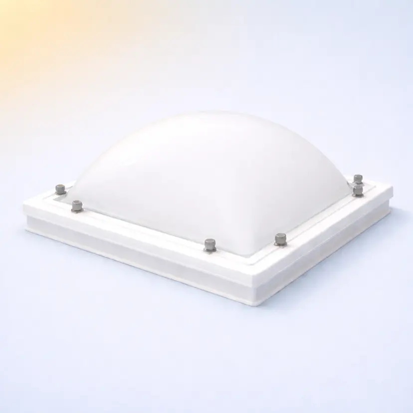 ISO-koepel Polycarbonaat Bolvormig Zeswandig Opaal