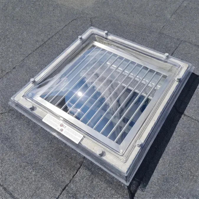 Anti-inbraakrooster Lichtkoepel