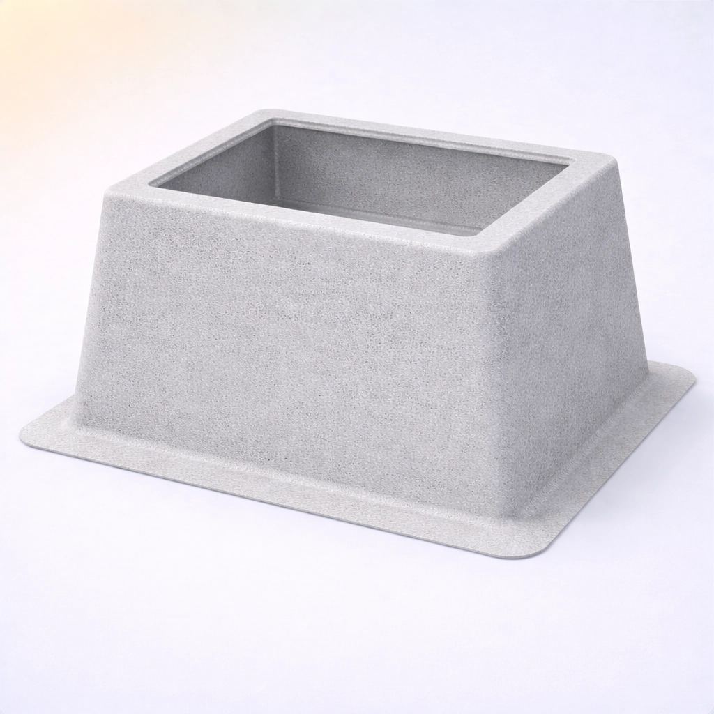 Polyester Opstand E30/8 (PUR 80mm)